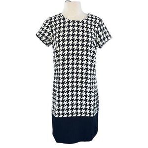 Cynthia Rowley Houndstooth Sheath Dress